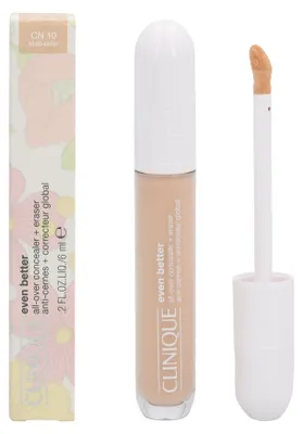 Produktbild von Clinique Even Better All-Over Concealer + Eraser, 6 ml, Jeder Hauttyp, Glättend, Alabaster, Liquid