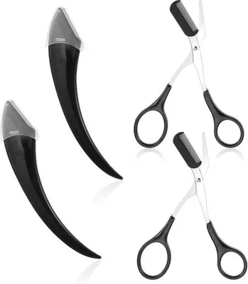 Image de Coffret de quatre eye-liners de précision avec peignes et design ergonomique