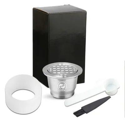 Kaffeekapsel aus 304 Edelstahl, wiederverwendbar, spülmaschinenfest