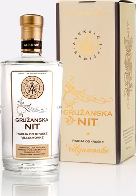 Produktbild von Gruzanska nit Williams Birnenschnaps aus Serbien 0,7L