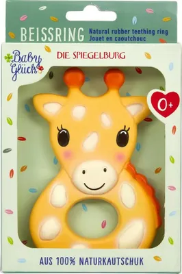 Produktbild von Coppenrath Verlag Beißring aus Naturkautschuk - Giraffe