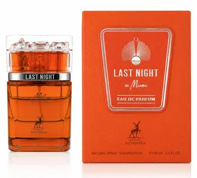 Produktbild von Maison Alhambra Last Night in Miami Eau de Parfum 100 ml