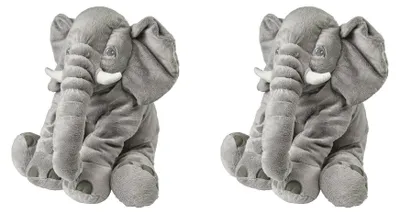 Produktbild von IKEA JÄTTESTOR Plüschtier Elefant Grau 60 cm Kinder