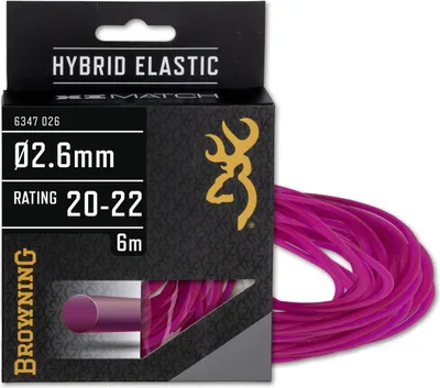 Produktbild von Browning Hybrid Elastic Gummizug Stippangeln 6 m 20-22 Ø 2,60mm purple