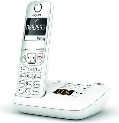 Produktbild von Gigaset AS690 A Schnurloses Telefon, Anrufbeantworter, Freisprechen, Anruferkennung, Weiß