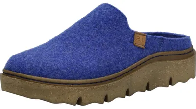 Produktbild von Josef Seibel Damen Hausschuh Textil Carmaux 01 Blau Gr. 42