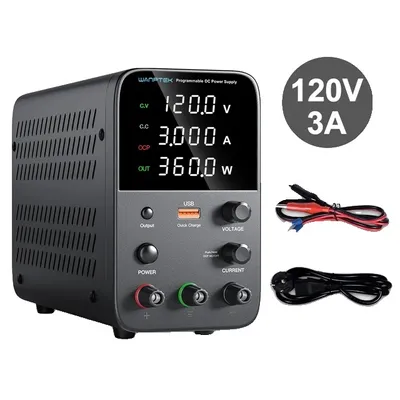 Image de Alimentation réglable en courant continu, tension de sortie de 60V, courant de sortie de 5A, WPS1203H