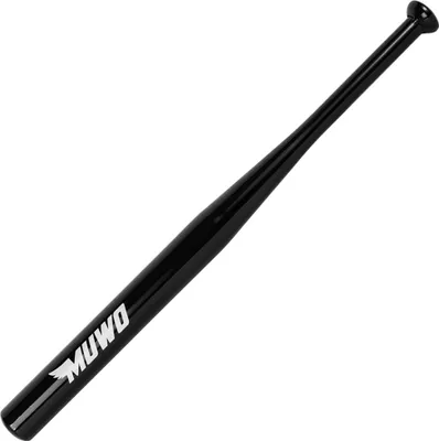 Produktbild von MUWO Baseballschläger 28" aus legiertem Stahl, rostfrei, lackiert, stabil und leicht, rutschfester Griff – ideal für Sport und Dekor schwarz | MW-261