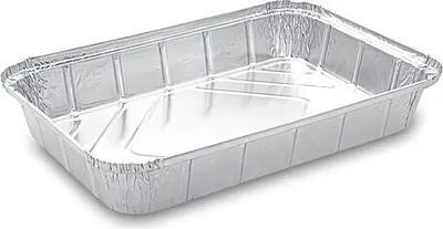 Produktbild von 50x Alu-Servierschalen Menüschale 2000ml 315x211x51mm