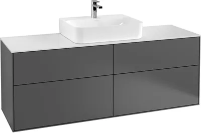 Produktbild von Villeroy & Boch V&B Waschtischunterschrank FINION 1600x603x501 Abdpl wh/anth ma
