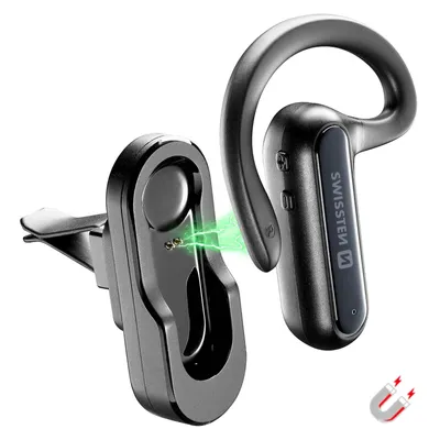Produktbild von Swissten Dock Earpiece + Charger SAU000015 Black