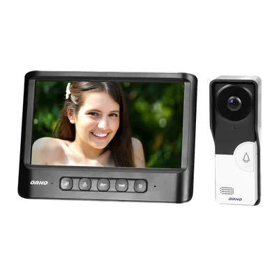 Immagine prodotto di Videocitofono slim, LCD a colori da 7'', per 1 casa monofamiliare, nero