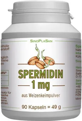 Obrázek produktu pro Spermidin 1 mg kapsle 90 kapslí