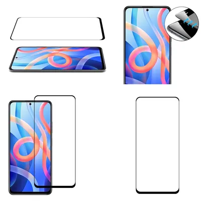 Image de Film de protection en verre trempé 3D pour écran LCD du Xiaomi Poco M4 Pro 5G