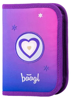 Image de BAAGL Trousse d'écolier à un étage Coeur