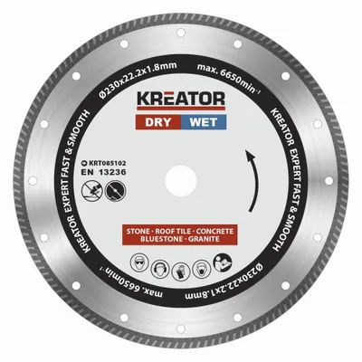Obrázek produktu pro Diamantový řezný kotouč ø 230 x 22,2 x 1,8 mm suchý mokrý beton kámen mramor - 230 mm