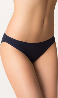 Produktbild von Vivisence 4003 dame slip unterhose niedriger bund , dunkelblau, m