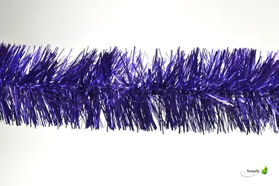 Produktbild von Weihnachtsgirlande Lametta 7cm x 3m Lila