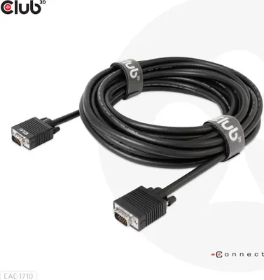 Produktbild von Club3D Kabel VGA > VGA 10m St/St retail