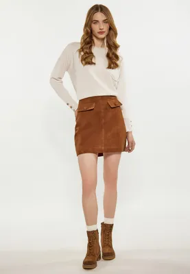 Produktbild von SAPORTA damen rock - braun, XL