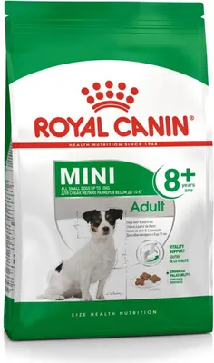 Produktbild von ROYAL CANIN S Mini Adult 8+ - Trockenfutter für Hunde - 800 g