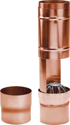 Produktbild von Laubsammler Fallrohrfilter Kupfer mit Sieb DN 80 - 120