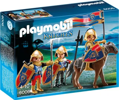 Produktbild von PLAYMOBIL Knights 6006 Spähtrupp der Löwenritter, Ab 4 Jahren