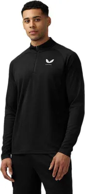 Immagine prodotto di Castore Adapt Maglietta mezza zip manica lunga Nero S Uomo Nero S
