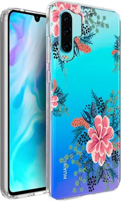 Produktbild von Motiv TPU Cover für Huawei P30 Pro Hülle Silikon Case mit Muster Handy Schutzhülle