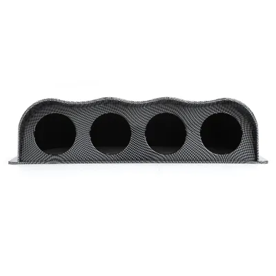 Image de Support de jauge, support de jauge, support de compteur, support de jauge pour voiture, support de compteur 4 trous, coque de tableau de bord