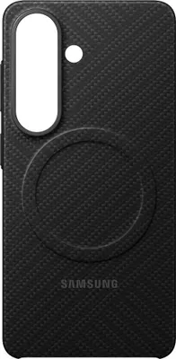 Image de Coque Magnétique en Carbone pour Samsung S26 Noir