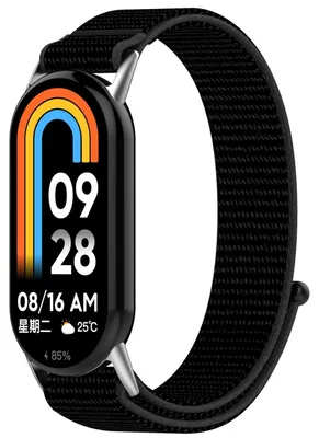 Obrázek produktu pro Pro Xiaomi Smart Band 10 / 9 / 9 NFC Elastický design Nylonový sportovní náramek na suchý zip M8