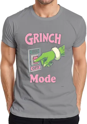Produktbild von GRINCH Mode Weihnachtsmuffel Lustig Geschenk Weihnachten Humor Herren T-Shirt, Grau, S