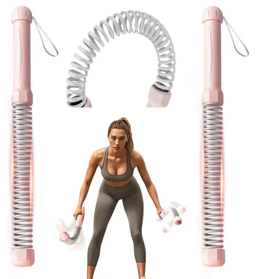 Productafbeelding van 2 Stuks Battle Rope voor Intensieve Training, Antislip Handvat
