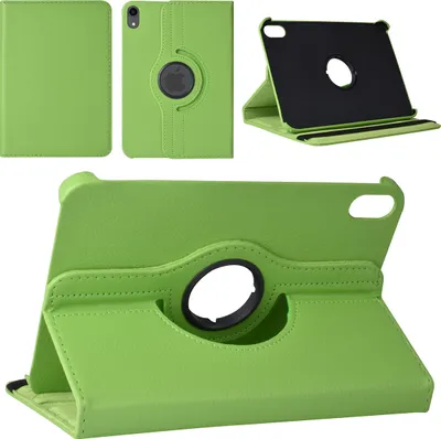 Produktbild von iPad Mini 2021 Book Case Tablet Cover - Green - 360 Degree Rotatable