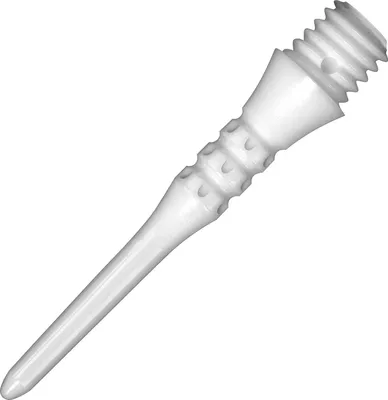 Produktbild von Target Darts Pixel Soft Tips Weiß - 50 Stück Kunststoff Spitzen für E-Dartboards