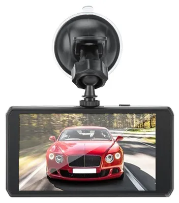 Produktbild von 4,5-Zoll-1080p-Auto-DVR mit zwei Objektiven, 140°-Weitwinkel und LCD-Bildschirm
