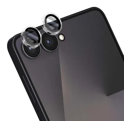 Imagen del producto de Protectores de lente para cámara FG MG, cantidad 2, compatibles con Samsung Galaxy Z Flip 7, color transparente