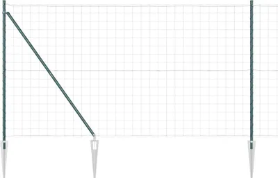 Obrázok produktu pre vidaXL Drôtený plot s hrotmi 10 x 1,5 m (Š x V)