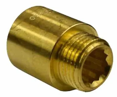 Immagine prodotto di Prolunga Rubinetto Ottone 3/4" - Raccordo Idraulico Filettato