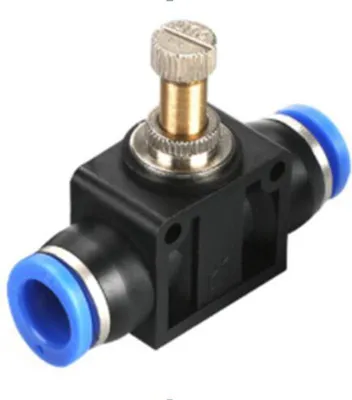 Produktbild von Pneumatischer Anschluss / Ventil / Push Fitting - diverse Durchmesser & Formen : SA 4 mm Ausführung: SA Durchmesser: 4 mm
