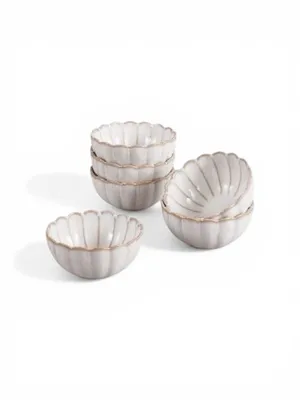 Produktbild von Bloomy Dipschalen Set, 6-teilig, für Dips, Saucen und Snacks, Ø 9 cm