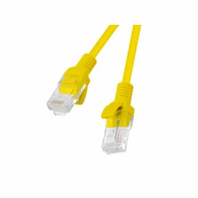 Produktbild von Kabel Ethernet LAN Lanberg PCU6-10CC-0025-Y Gelb 0,25 m