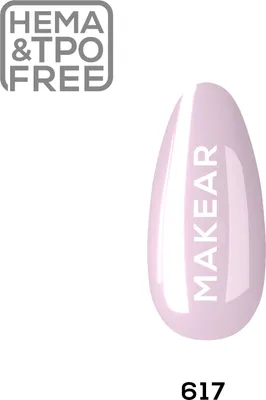 Produktbild von 617 Flower Girl UV Nagellack 8 ml Makear