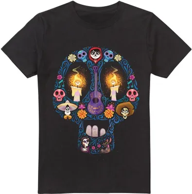 Produktbild von Coco - "Day Of The Dead" T-Shirt für Herren TV3976 (M) (Schwarz)