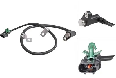 Produktbild von A.B.S. ABS Sensor Raddrehzahl für MITSUBISHI L 200 (K7T, K6T) 31909