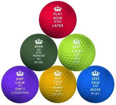 Produktbild von Longridge Keep Calm Keep Calm Golfball