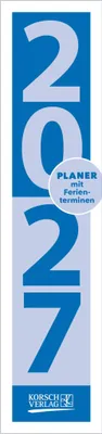 Produktbild von Streifenplaner Compact Blau 2027
