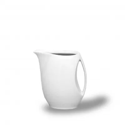 Zdjęcie produktu dla Wysoki dzbanek na mleko, czeska porcelana, Loos, 0,24 l, biały, Thun 1794