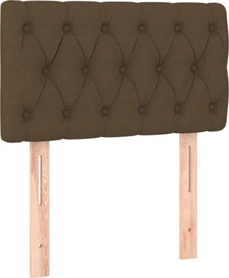 Produktbild von vidaXL Kopfteil Dunkelbraun 80x7x78/88 cm Stoff